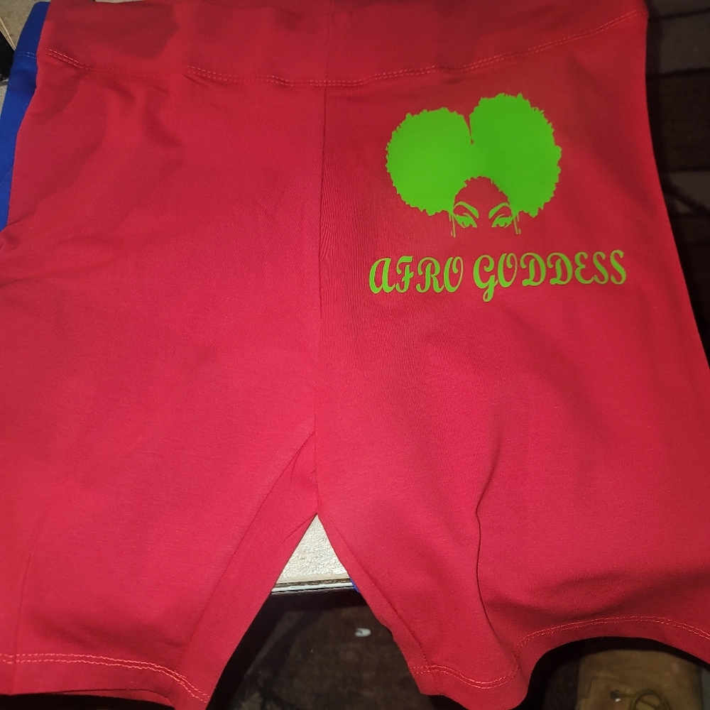 Women's biker shorts.